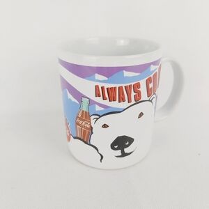 VINTAGE Coca-Cola Always Cool 1993 coffee mug